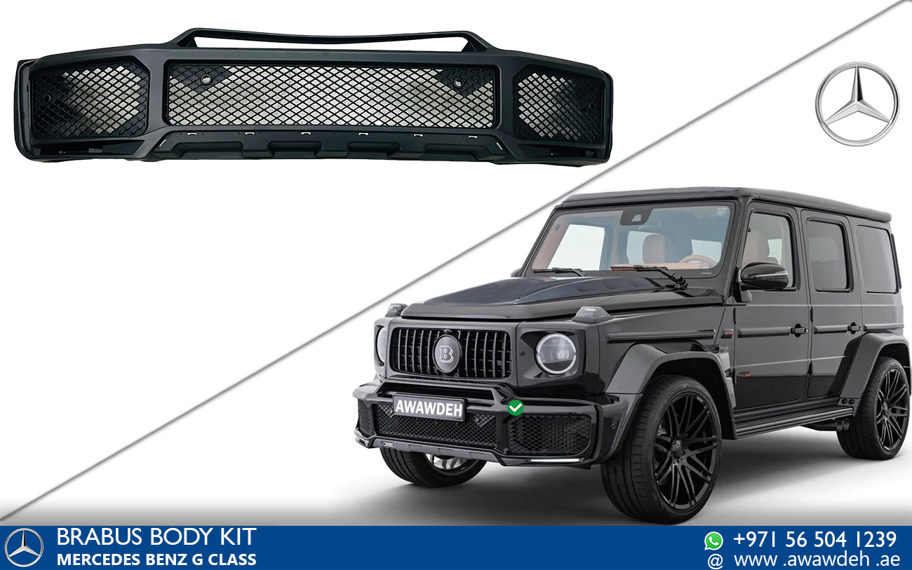 Mercedes g class front bumper upgrade